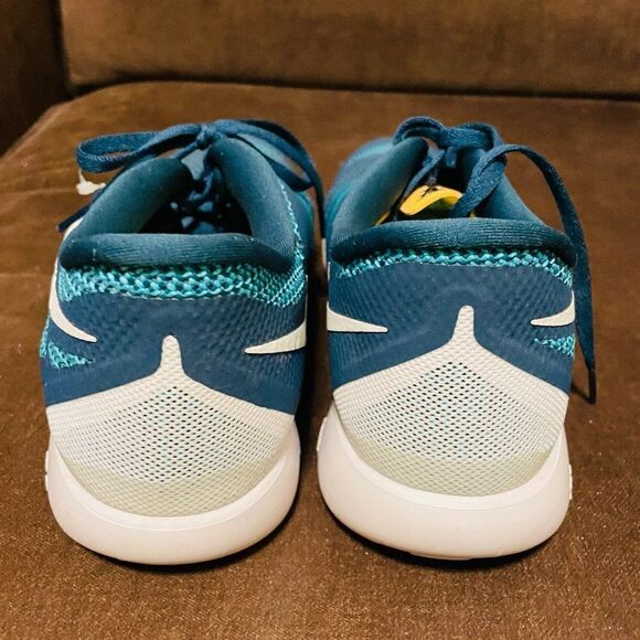 Nike Free 5.0 Trainers Running Teal Blue Green Sneakers 642198-301 Men's 11 45 E - Picture 4 of 9